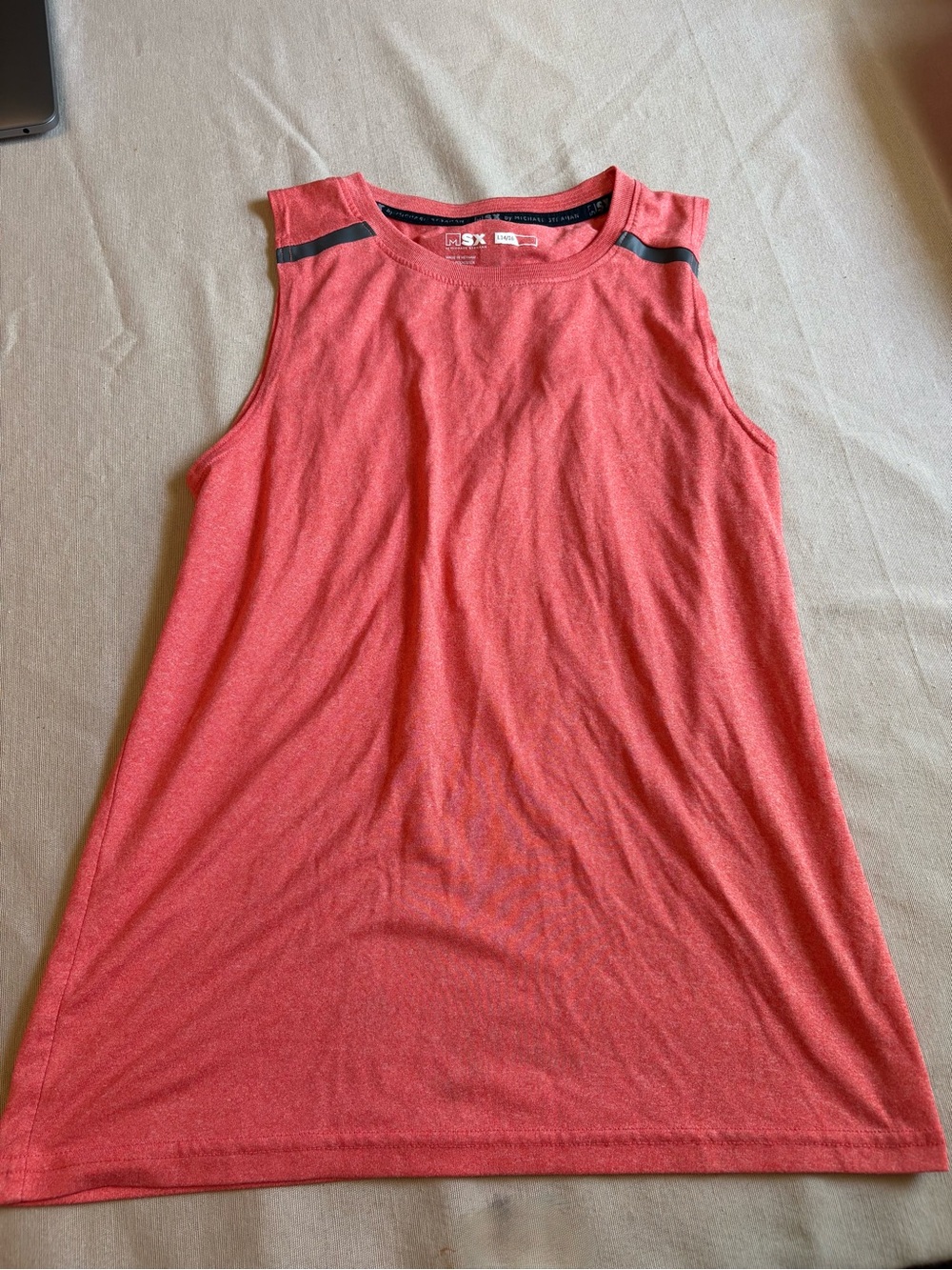 MSX by Michael Strahan Coral Sleeveless Athletic Tank boys